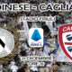 udinese-cagliari diretta tv streaming