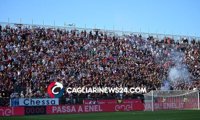 Tifosi Cagliari partita contro Como