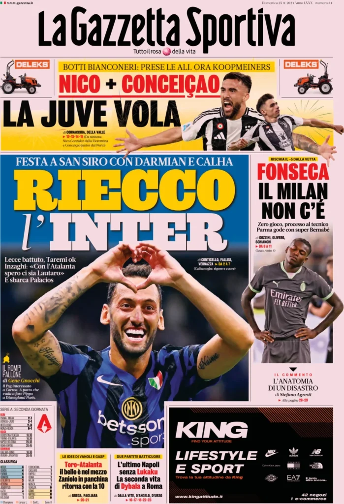 la gazzetta dello sport 050303827