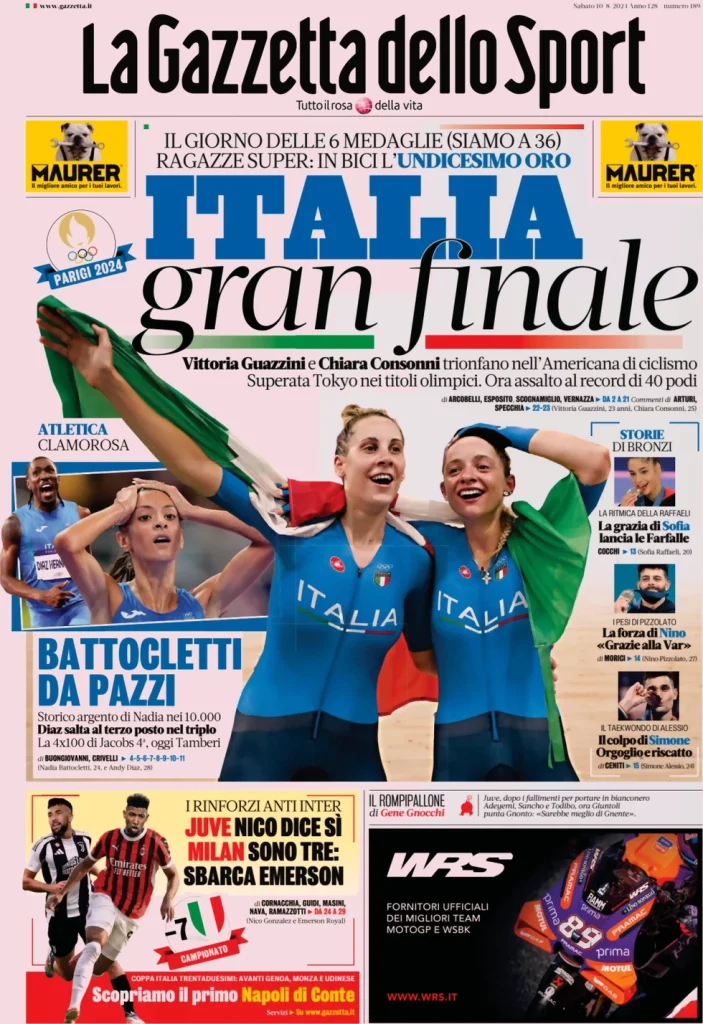 la gazzetta dello sport 050803736