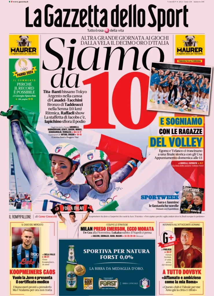 la gazzetta dello sport 050804699