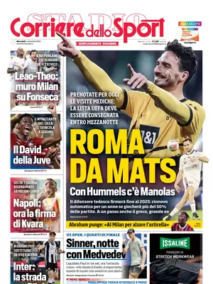 corriere dello sport 021216115