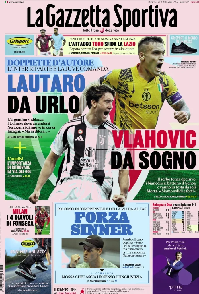 la gazzetta dello sport 071812522