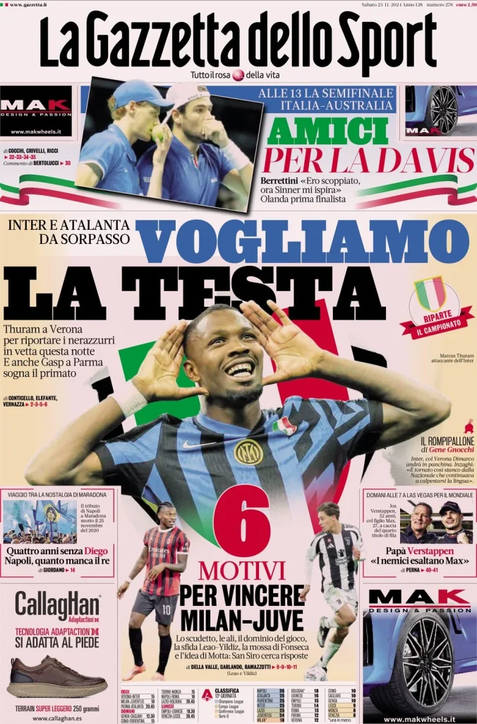 la gazzetta dello sport 054419042