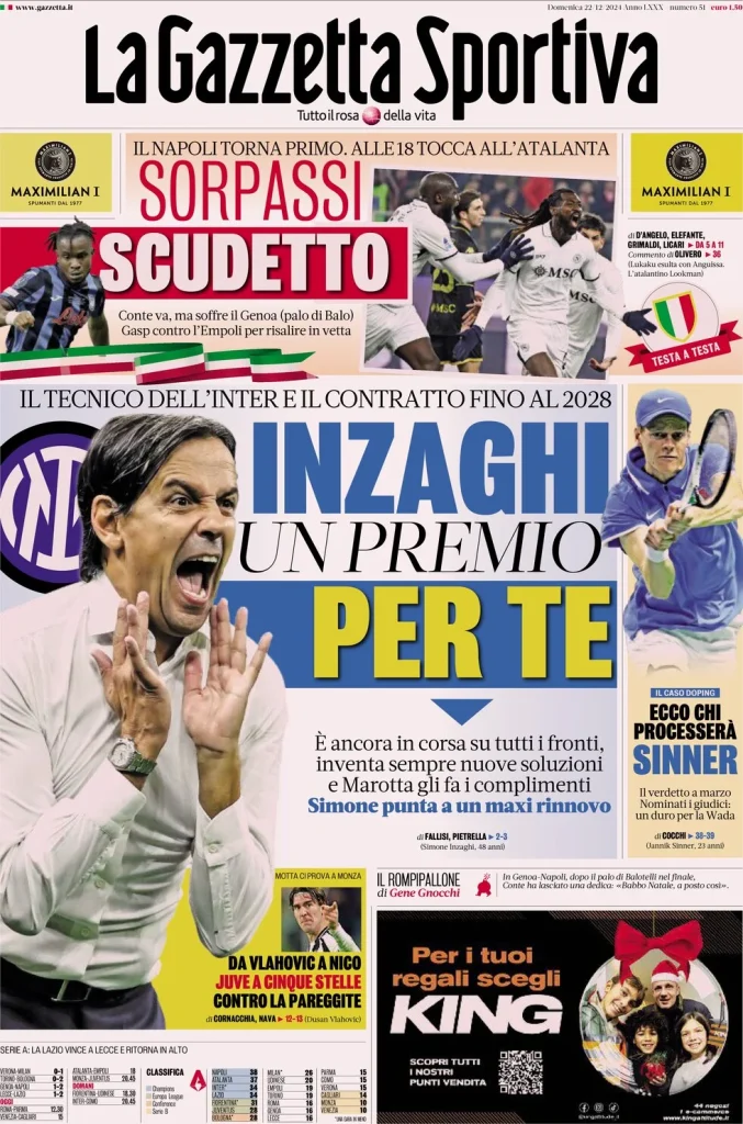 la gazzetta dello sport 063443840