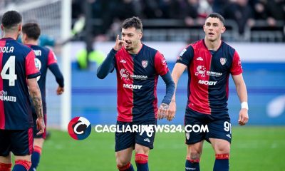 Gaetano gol Cagliari Lecce Piccoli