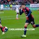 Gaetano gol Cagliari Lecce esultanza