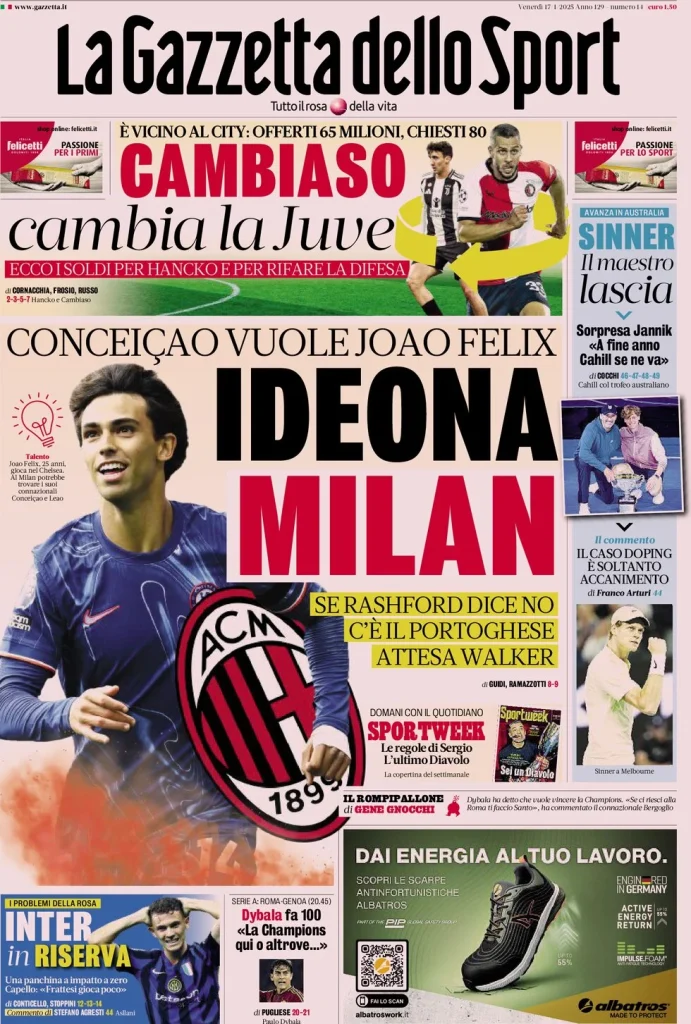 la gazzetta dello sport 071824076