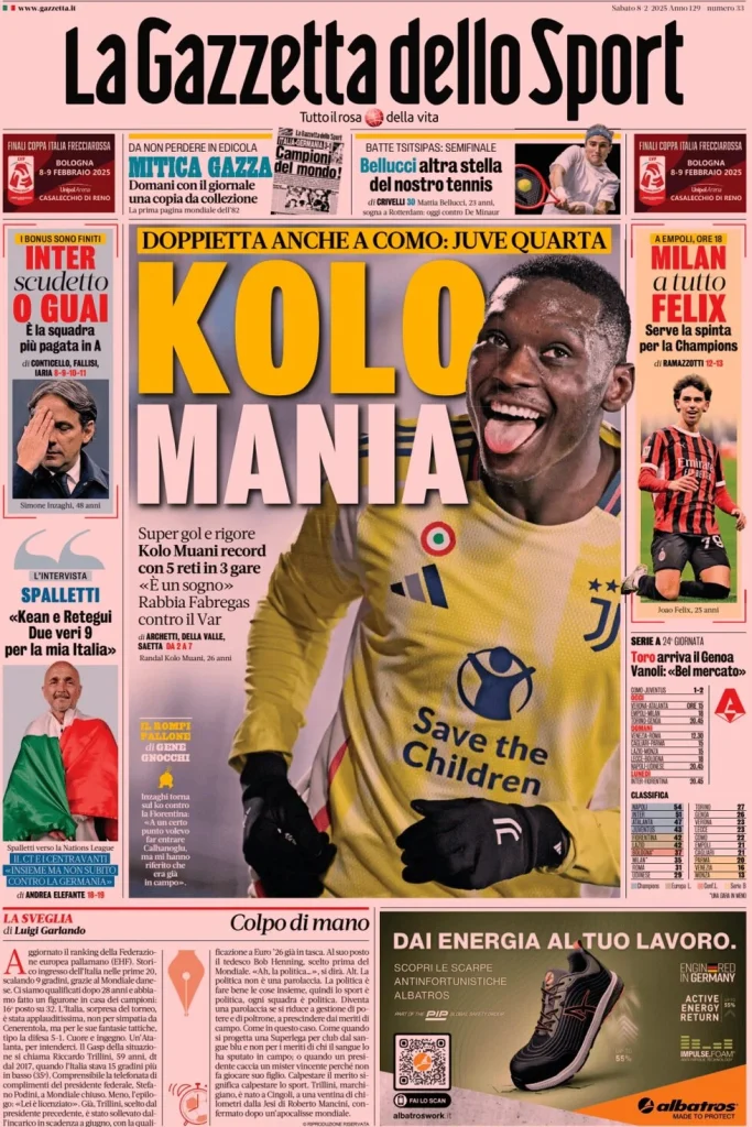 la gazzetta dello sport 051202803