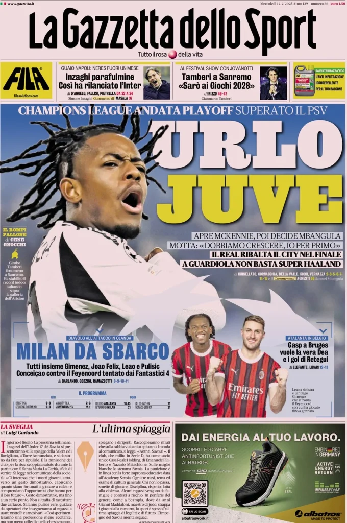 la gazzetta dello sport 054809976