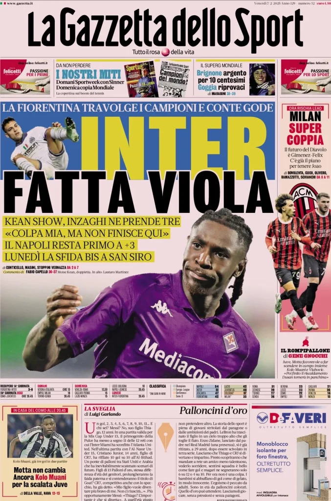 la gazzetta dello sport 055159011