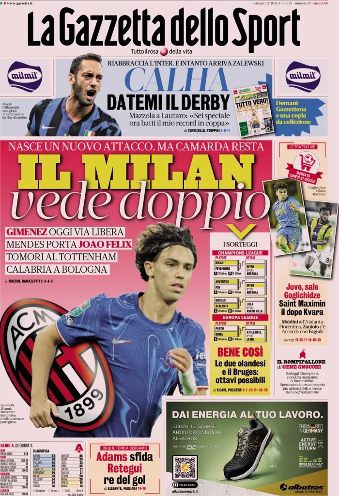 la gazzetta dello sport 063826341