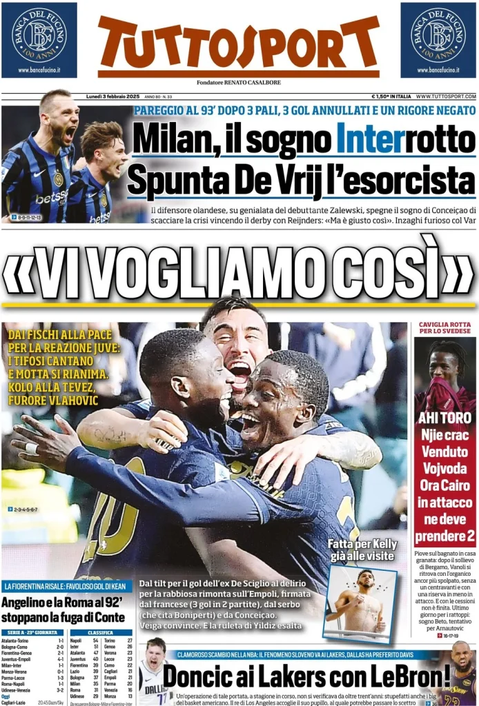 tuttosport 021206109