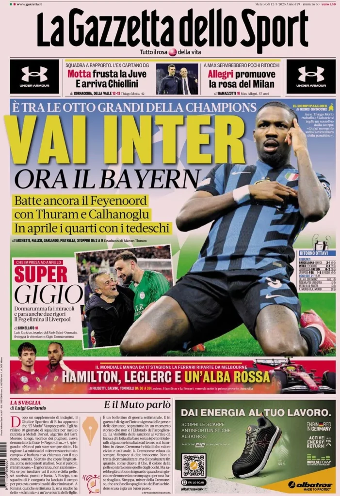 la gazzetta dello sport 031513540