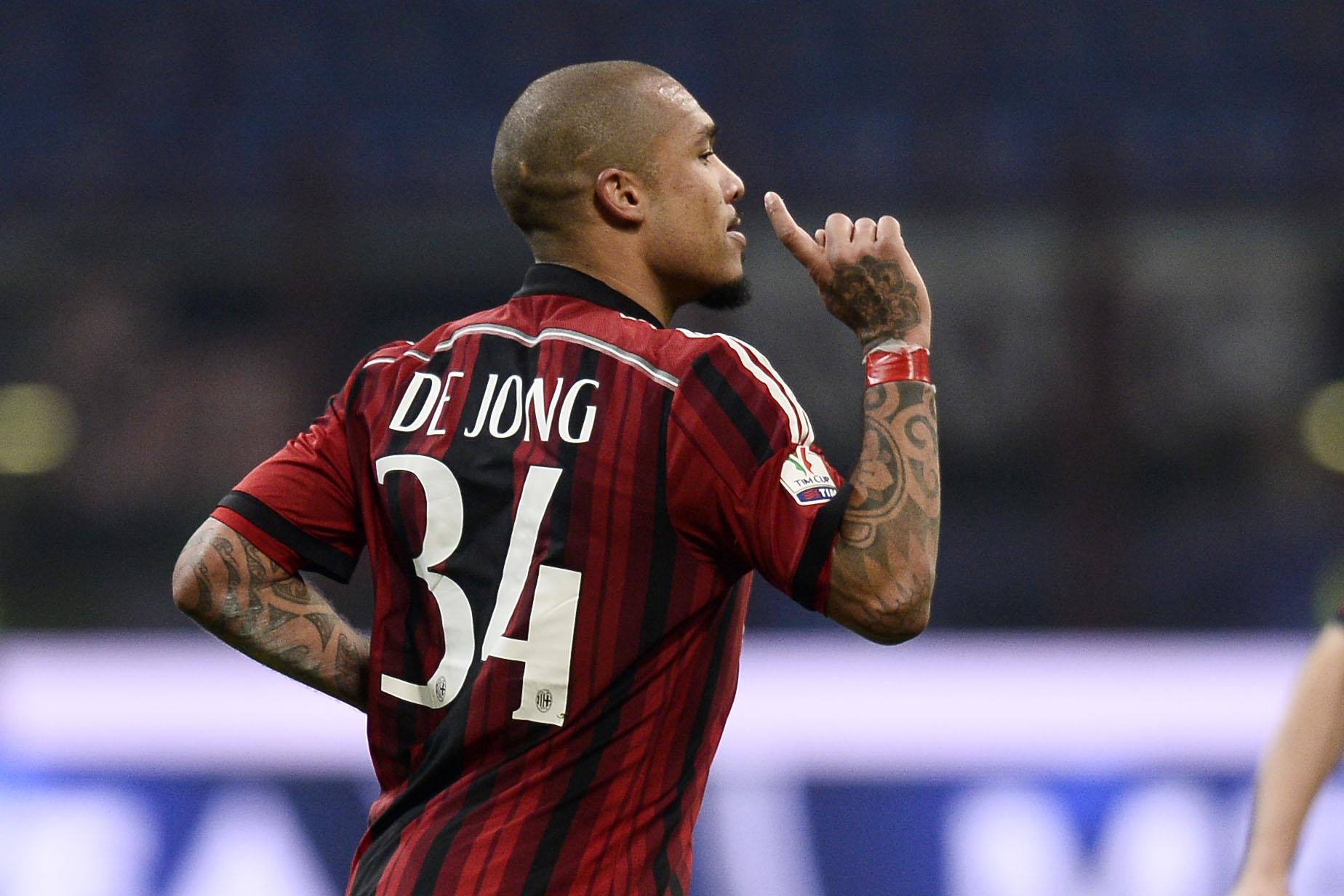 de jong esulta milan gennaio 2015 ifa