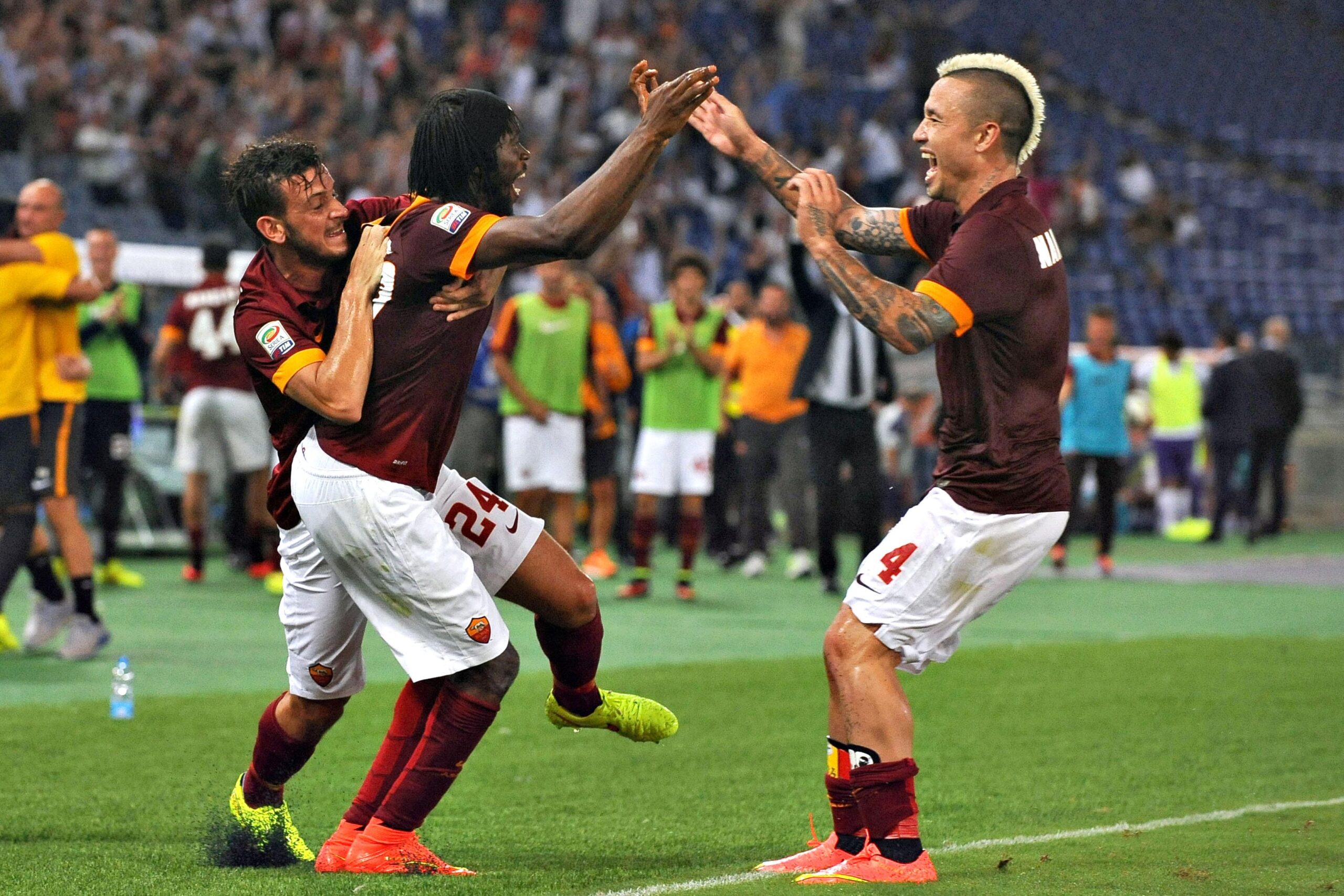 gervinho nainggolan esultano roma agosto 2014 ifa scaled