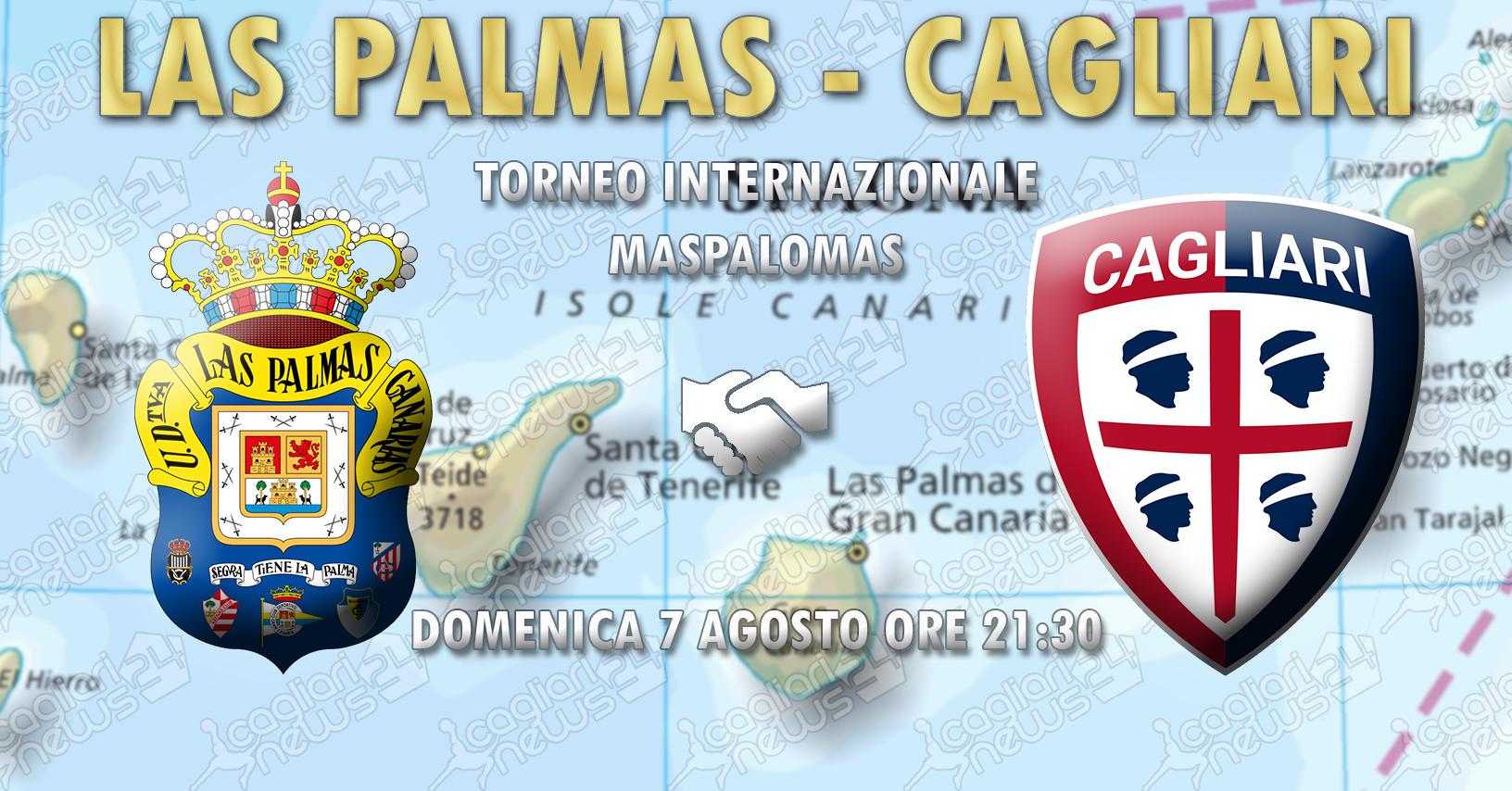 amichevole laspalmas cagliari