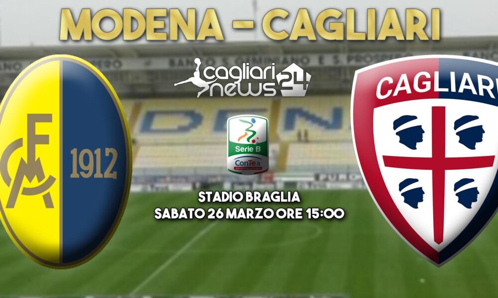 Modena-Cagliari: biglietti, tutte le info - Modena FC