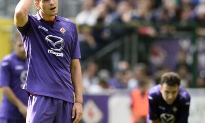 gomez mario amichevole fiorentina 2013 mano sulla testa ifa