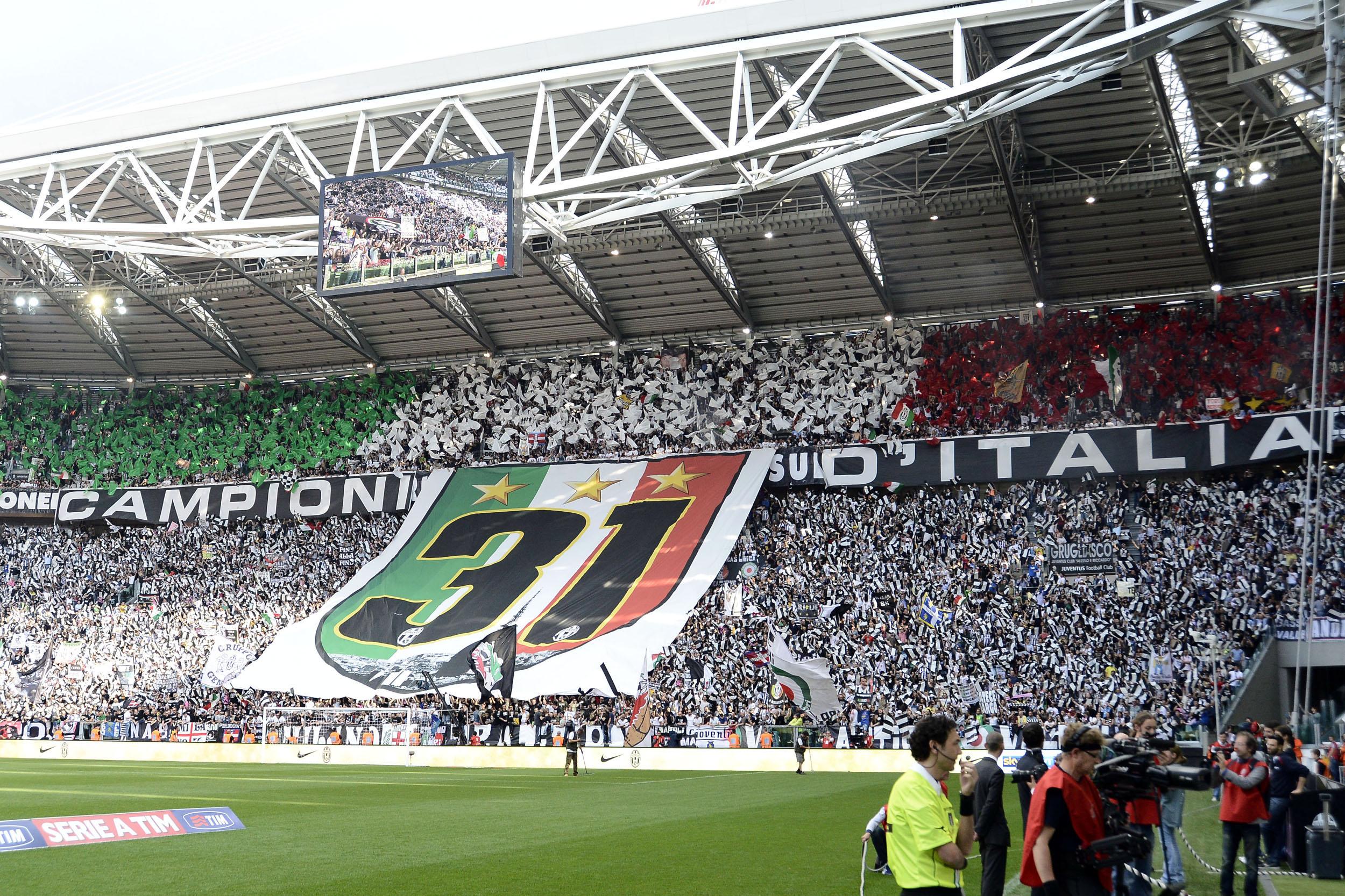 juventus coreografia stadio festa scudetto 1 2013 ifa